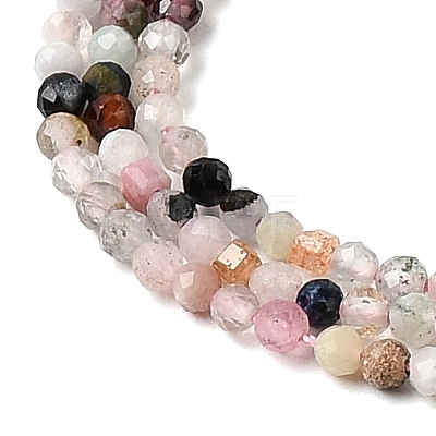 Natural Mixed Gemstone Beads Strands G-H336-A09-01-1