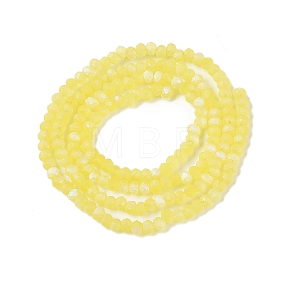 Transparent Glass Beads Strands EGLA-A044-T1mm-MB29-1