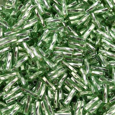 Glass Twist Bugle Beads SEED-C004-06B-1