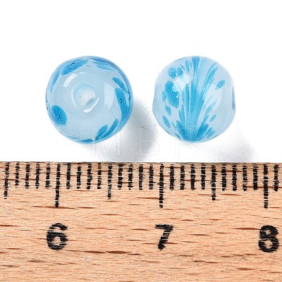 Handmade Lampwork Beads LAMP-T023-03A-04-1