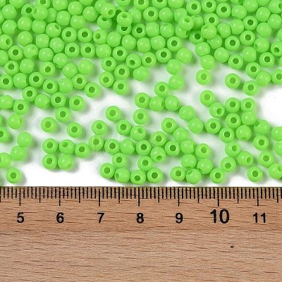 Opaque Acrylic Beads SACR-A007-01A-04-1