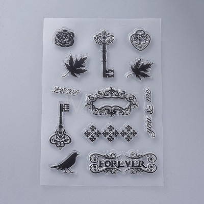 Silicone Stamps X-DIY-L036-C08-1