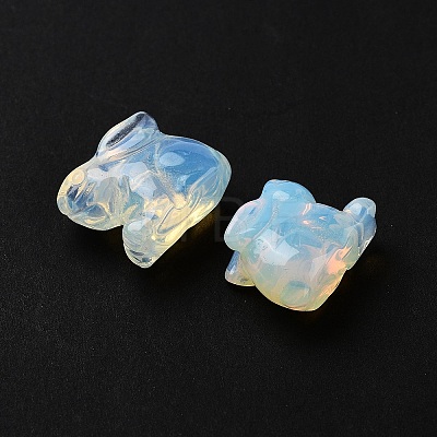 Opalite Carved Figurines DJEW-L023-E03-1