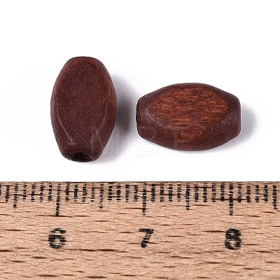 Natural Schima Wood Beads WOOD-Q001-06A-02-1