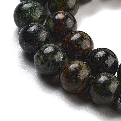 Natural Azurite Beads Strands G-Z063-A04-02-1