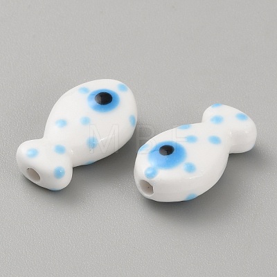 Handmade Porcelain Beads PORC-TAC0009-03A-1
