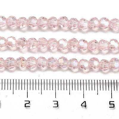 Transparent Glass Beads EGLA-A035-T4mm-B20-1