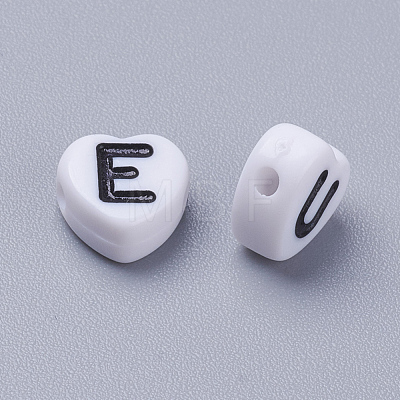 Acrylic Horizontal Hole Letter Beads MACR-PB37C9679-2-1