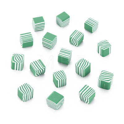 Handmade Polymer Clay Beads CLAY-N006-93C-1