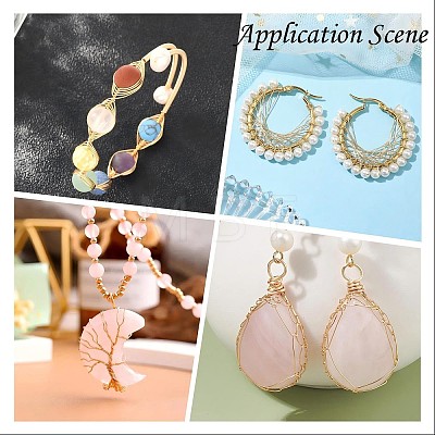 Round Copper Jewelry Wire CWIR-S002-0.3mm-03-1