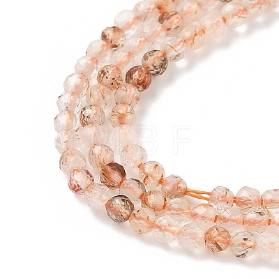 Natural Rutilated Quartz Beads Strands G-L622-C06-2mm-1