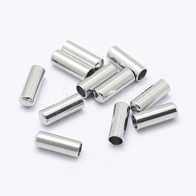 Tarnish Resistant 304 Stainless Steel Cord End Caps LS-STAS-K152-03A-1