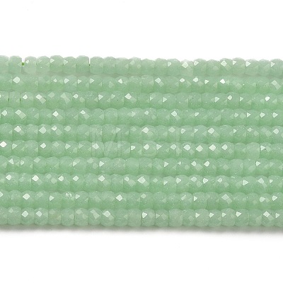 Synthetic Luminous Stone Beads Strands G-C086-01A-07-1