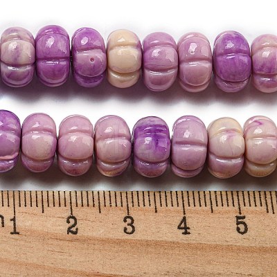 Synthetic Coral Dyed Beads Strands CORA-P008-07D-1