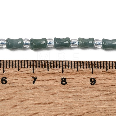 Natural Myanmar Jadeite Beads Strands G-F822-A01-01-1