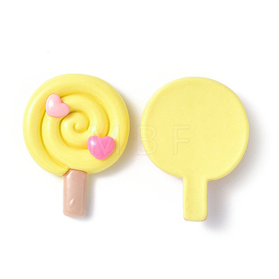 Opaque Resin Cabochons X-CRES-P023-03-1