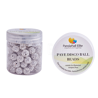   Pave Disco Ball Beads RB-PH0003-10mm-9-1