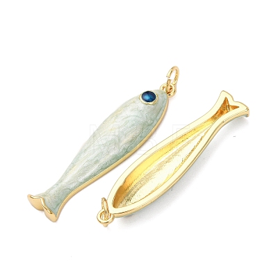 Brass Pendants X-KK-D019-29C-06G-1