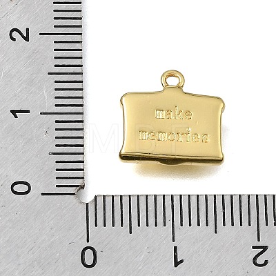 Brass Pendants KK-K427-16A-G-1