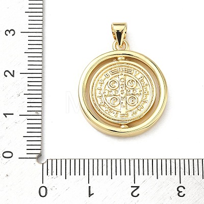 Brass Pendants KK-P350-07A-G-1