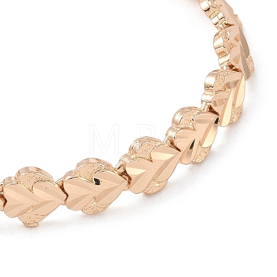 Brass Link Chain Bracelets for Women Men BJEW-P324-01F-KCG-1