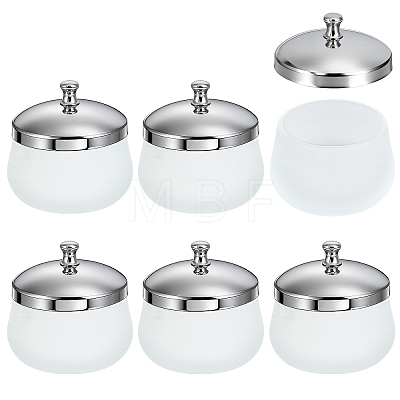 6Pcs Glass Dappen Dish AJEW-DR0003-11-1