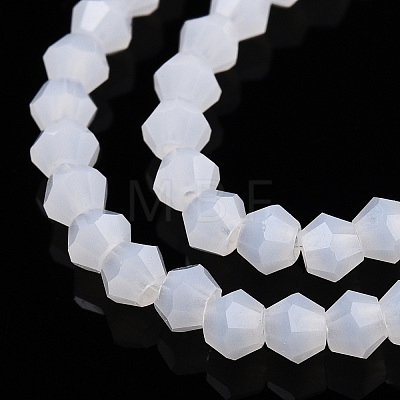 Imitation Jade Glass Beads Strands EGLA-A039-J2mm-D06-1