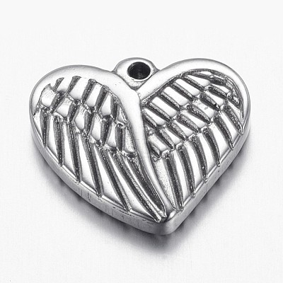 Non-Tarnish 304 Stainless Steel Pendants STAS-G108-40-1