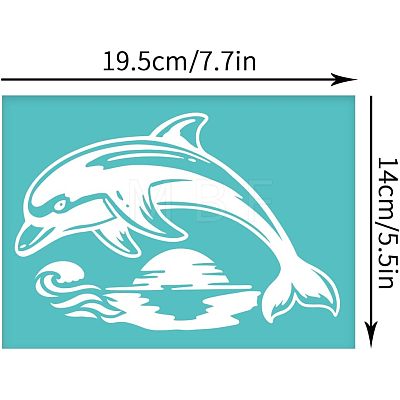 Self-Adhesive Silk Screen Printing Stencil DIY-WH0337-058-1