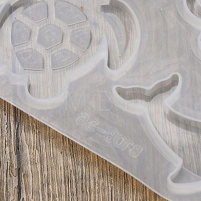 DIY Silicone Sea Animal Theme Pendant Molds SIMO-G011-05B-1