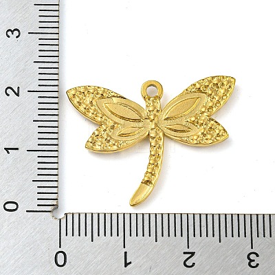 Ion Plating(IP) Real 18K Gold Plated 304 Stainless Steel Rhinestone Pendants STAS-P341-04G-02-1