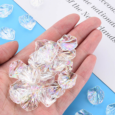 Transparent Acrylic Pendants MACR-S373-73-C02-1