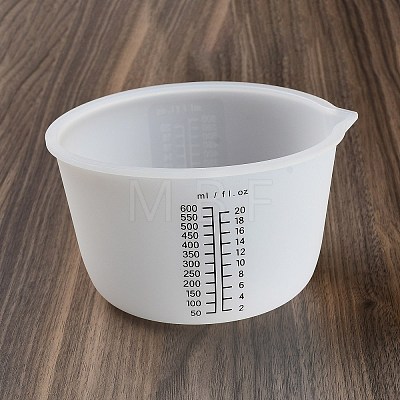 Silicone Epoxy Resin Mixing Measuring Cups DIY-G091-07I-1