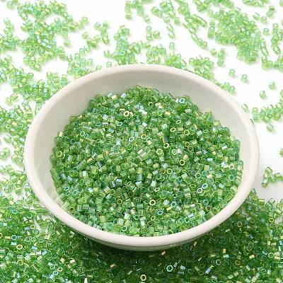 Transparent Colours AB Glass Seed Beads SEED-S042-19B-02-1