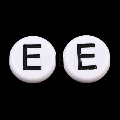 Opaque Acrylic European Beads AC-CBA3BDD-01E-1