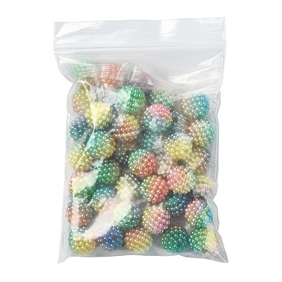 40Pcs Imitation Pearl Acrylic Beads OACR-FS0002-89A-15-1