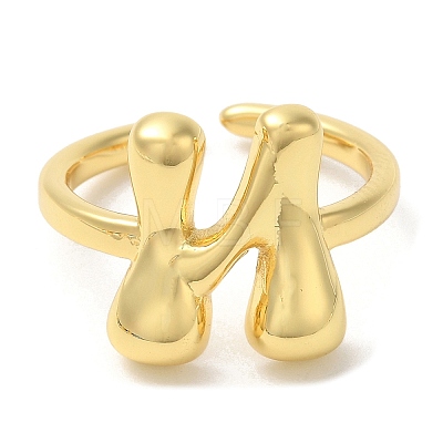 Brass Open Cuff Rings RJEW-U008-06N-G-1