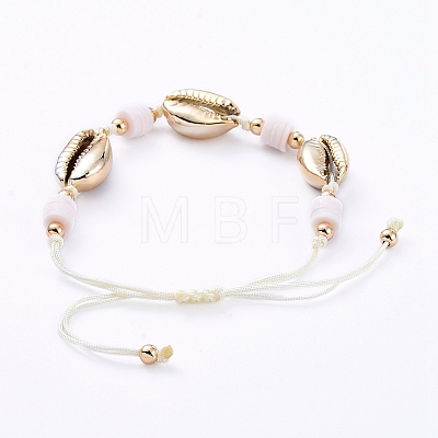 Nylon Thread Cord Braided Bead Bracelets BJEW-JB05074-01-1