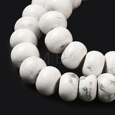 Synthetic Howlite Beads Strands G-K340-B06-01-1