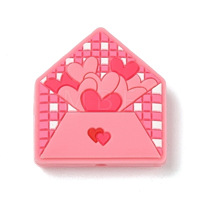 Valentine's Day Silicone Beads SL-CBACE28-04A-1