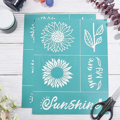 Self-Adhesive Silk Screen Printing Stencil DIY-WH0173-021-T-1