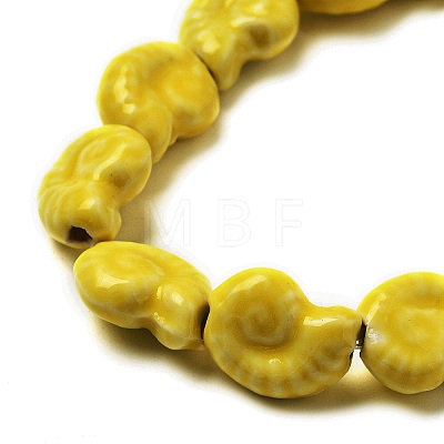 Ocean Series Glazed Porcelain Beads PORC-R002-03-04-1