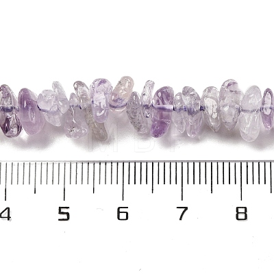 Natural Quartz Crystal & Amethyst Beads Strands G-L610-A02-A01-1