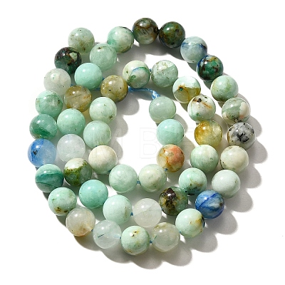 Natural Chrysocolla Beads Strands G-F784-A01-01-1