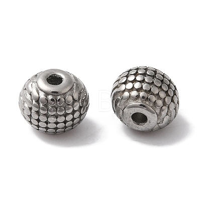 304 Stainless Steel Beads STAS-I305-188P-1