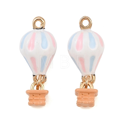 Alloy with Enamel Pendants AL-CBA1FD3-07G-01-1
