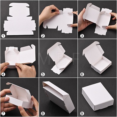 Kraft Paper Gift Box CON-K003-03A-02-1