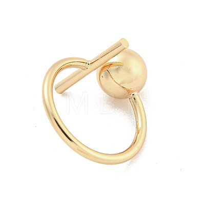 Long-Lasting Plated Brass Cuff Rings RJEW-I103-051P-1