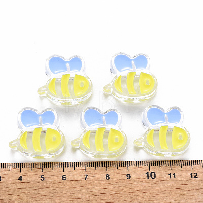 Transparent Acrylic Beads X-MACR-S374-06A-01-1