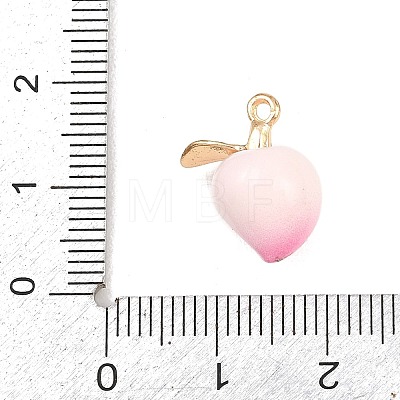 Fruit Alloy Enamel Pendants LS-ENAM-P264-02D-G-1